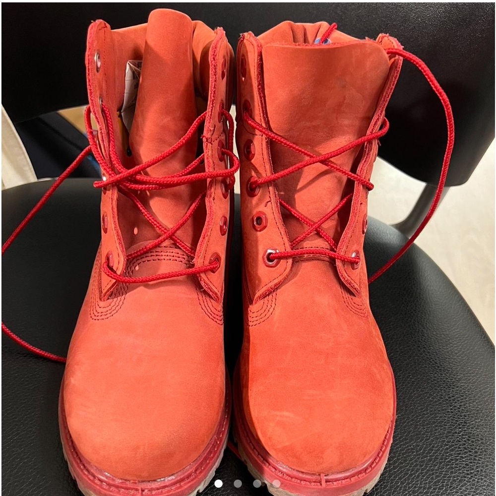 Timberland Boots (Red)